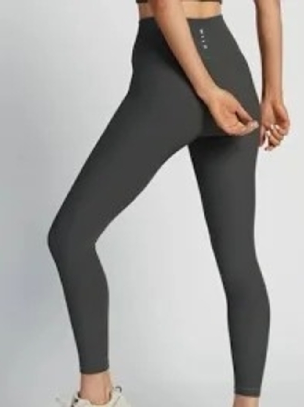 NEW Wilo The Lable Charcoal Grey Seamless Leggings Small